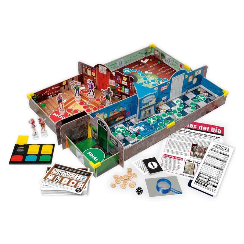 Juego de mesa escapa como puedas un escape room familiar Bizak 64361145 - Imagen 2