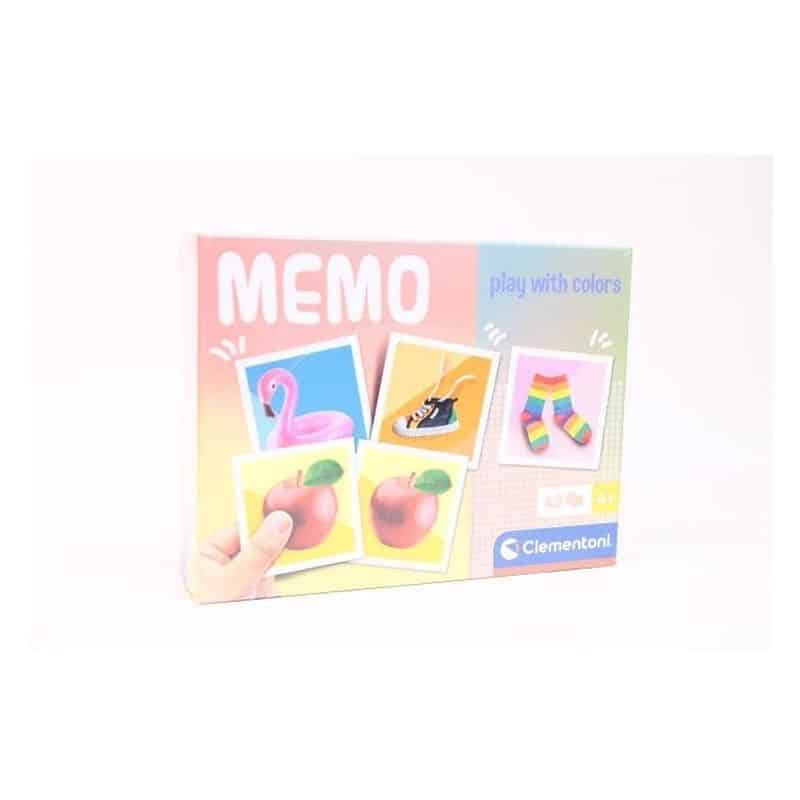 Memo juega con colores juego educativo de memoria Clementoni 18317