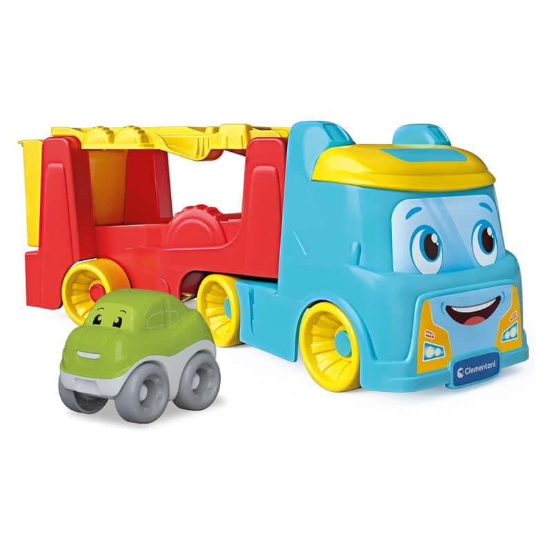 Camión transportador Y pista para coche multicolor 17892 - Imagen 2