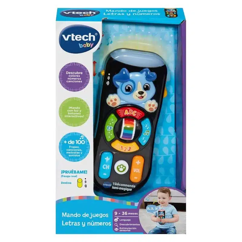 Mando a distancia infantil interactivo letras y números 80-607767 VTECH - Imagen 3