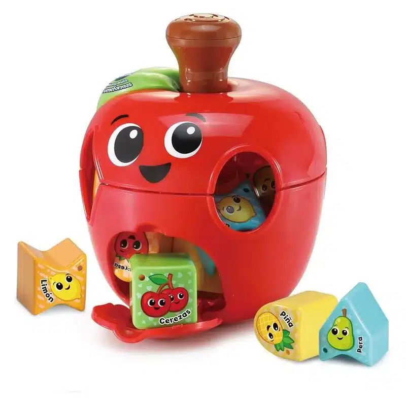 Juego encajable figuras Manzanita comeformas 80-564622 VTECH