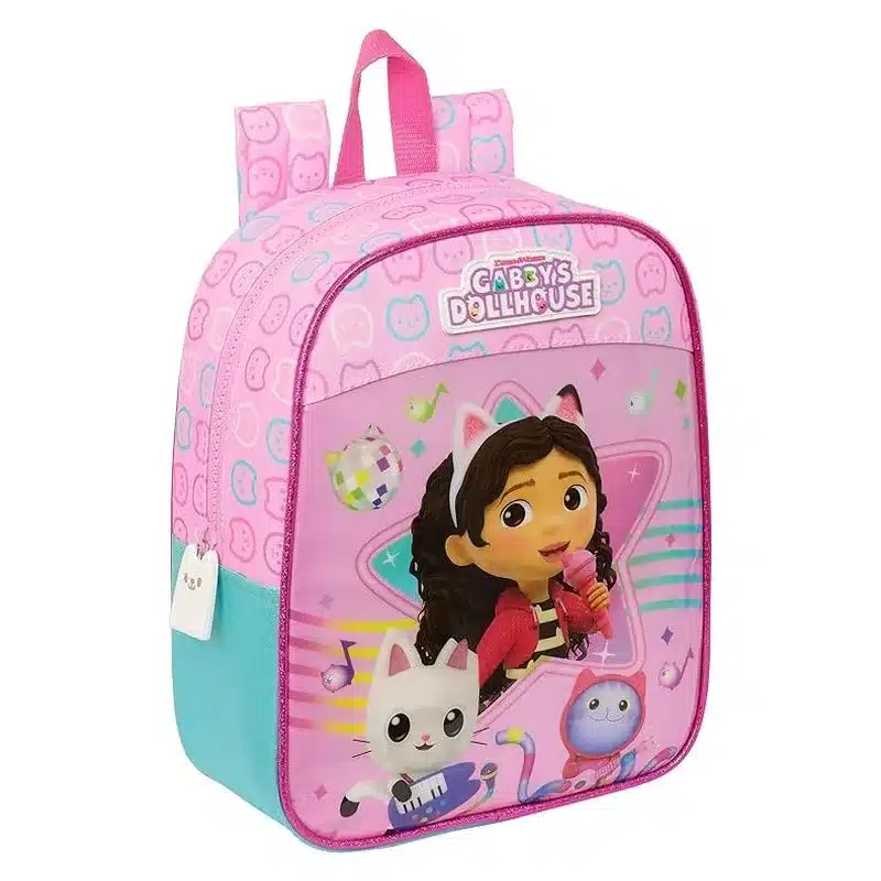 Mochila infantil adaptable carro La casa de muñecas de Gabby 612427232 SAFTA