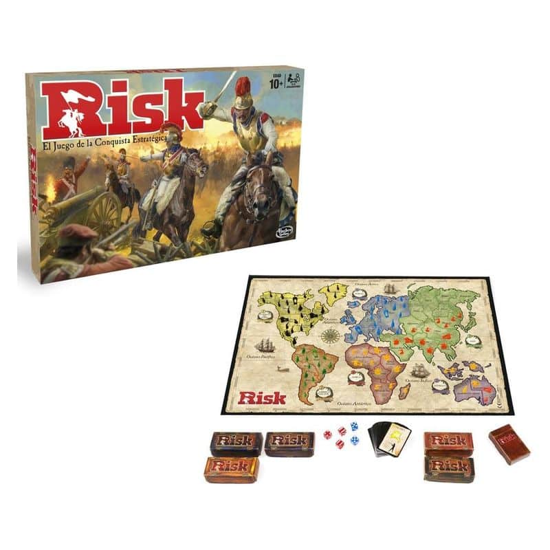 Juego clásico de estrategia Risk versión 2 jugadores Hasbro Gaming B7404 - Imagen 2