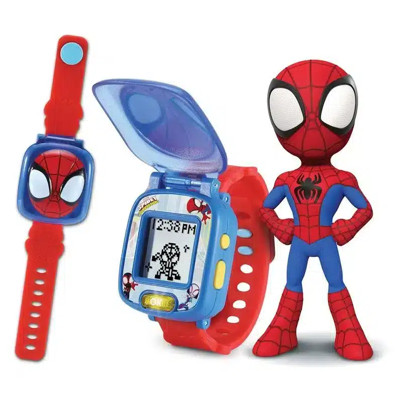 Reloj educativo de Spidey y sus amigos rojo 80-554322 VTECH - Imagen 2