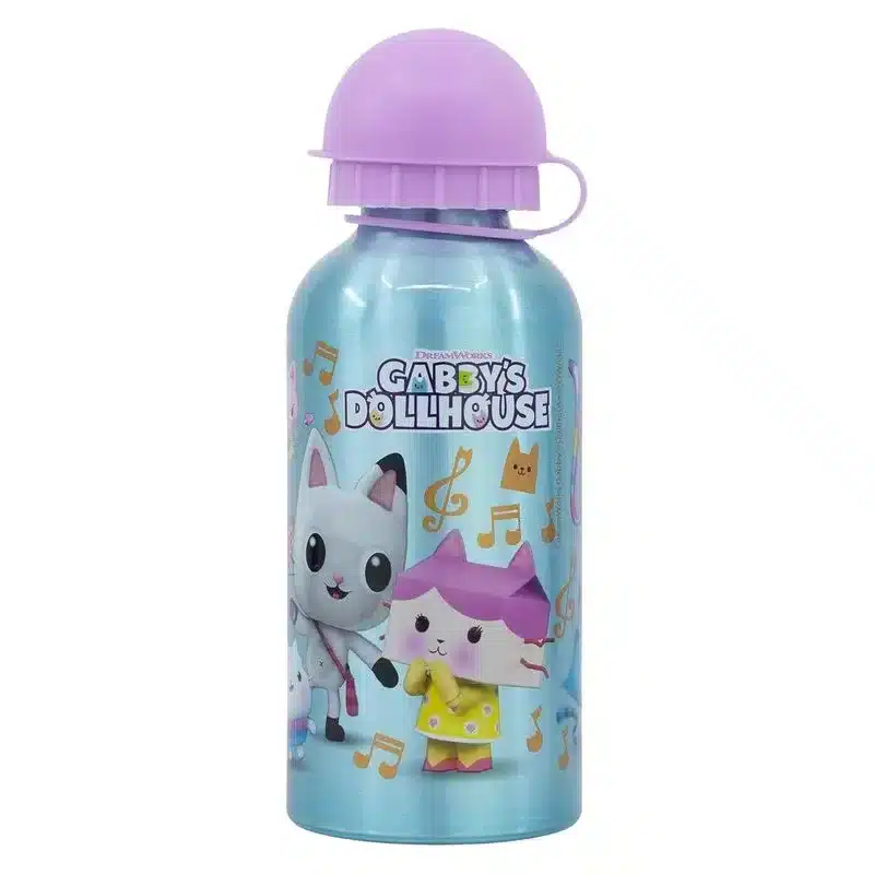 Botella de aluminio 400ml La Casa de muñecas de Gabby 21234 STOR - Imagen 2