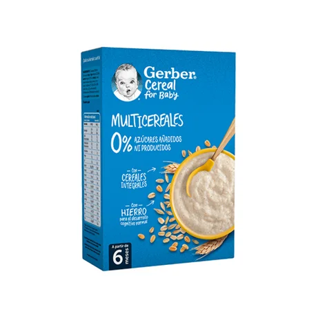 Papilla multicereales de Gerber